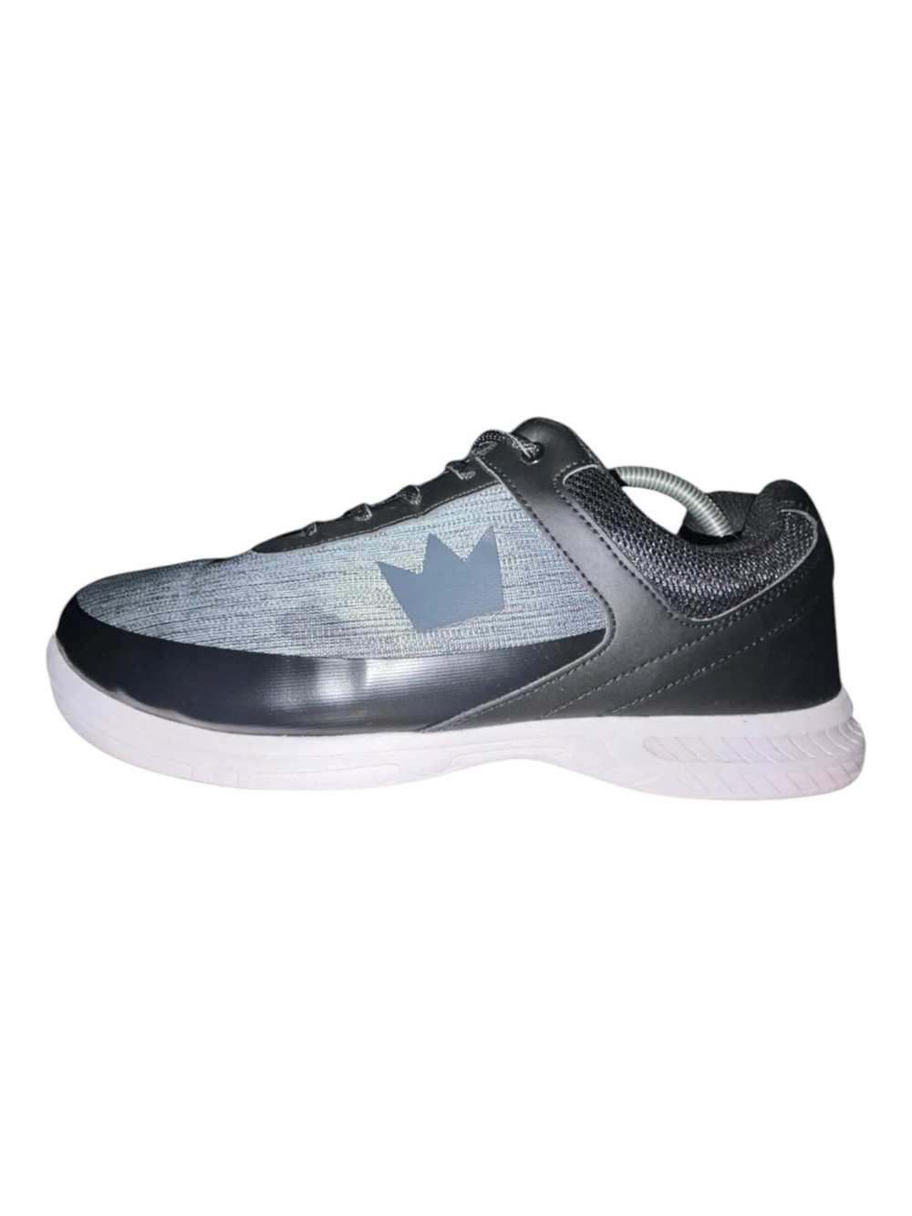 Brunswick Frenzy's Wide Men's Bowling Shoes Size 11.5 Black & Grey Sports